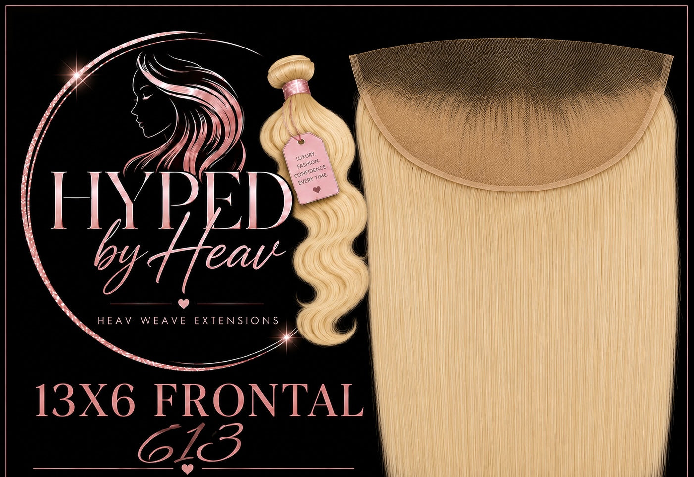 13x6 Frontal (613) (12-20 Inch T| 14-20 HD)(2 Options)(3 Textures)