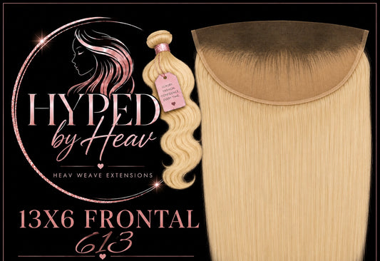 13x6 Frontal (613) (12-20 Inch T| 14-20 HD)(2 Options)(3 Textures)
