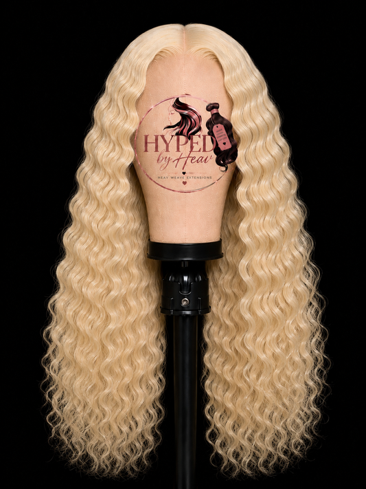 13x6 Platinum Barbie HD Lace Frontal Wig (12-30 inch) (3 Textures)