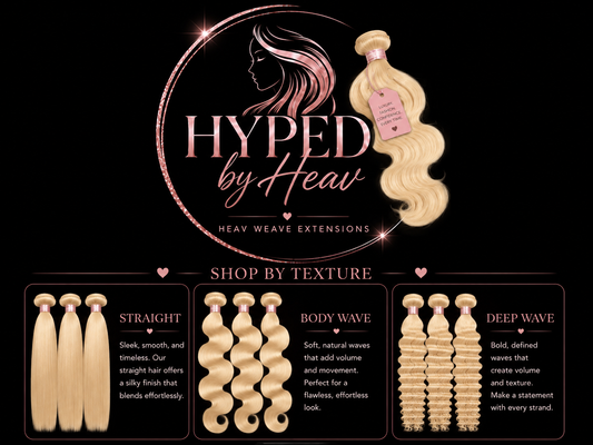 3 Bundle Deal (613) (10-30 Inches)(3 Textures)