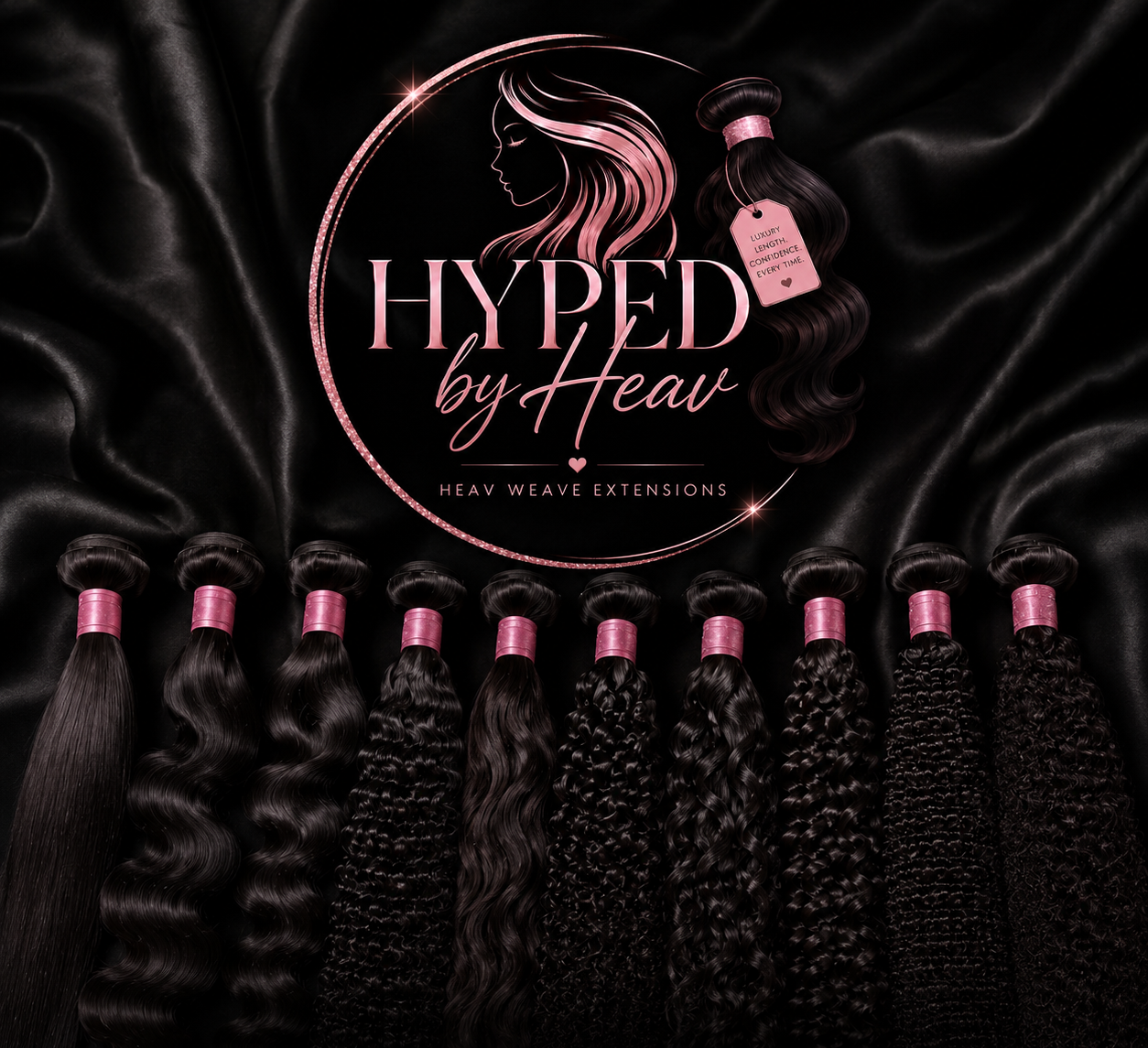 Single Bundle (Natural Color Textures) (10-36 inch)(8 Textures)