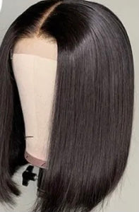 5x5 Middle Part Lace Closure Wig (8-14 inch)