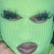 Load image into Gallery viewer, 3 Hole Face Beanies-SKI MASK
