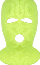 Load image into Gallery viewer, 3 Hole Face Beanies-SKI MASK
