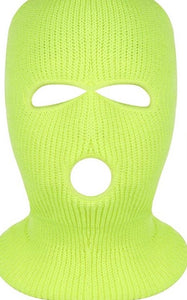 3 Hole Face Beanies-SKI MASK