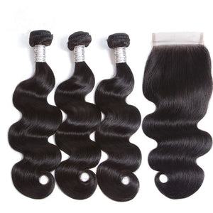 5x5 HD Closure Deal with 3 bundles (bodywave)