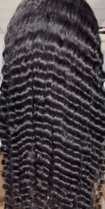 Deep Wave Lace Frontal Wig (14- 30 inch)